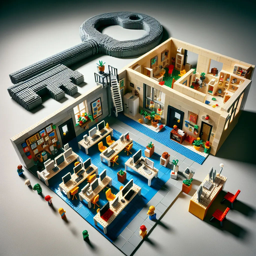 Klocki Lego jako klucz do kreatywnego domu i biura