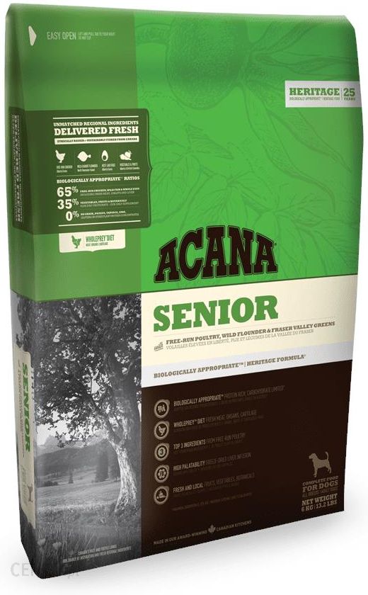 Acana Heritage Senior Dog 11,4Kg