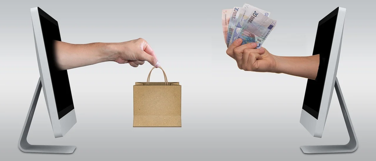 Nowoczesne opakowania e-commerce wybór torb papierowych, bawełnianych i pudełek