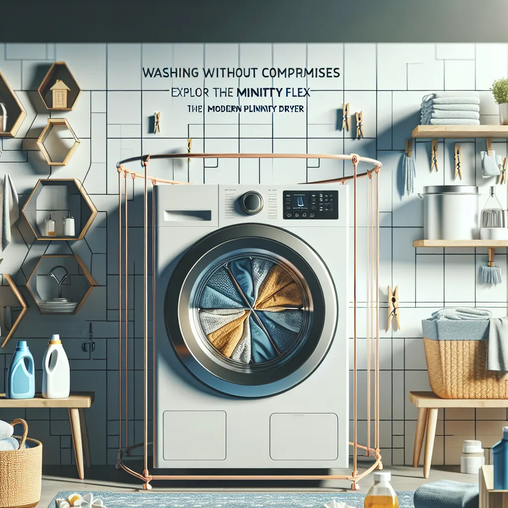 Pranie bez kompromisów – odkryj nowoczesną suszarkę Vileda Infinity Flex