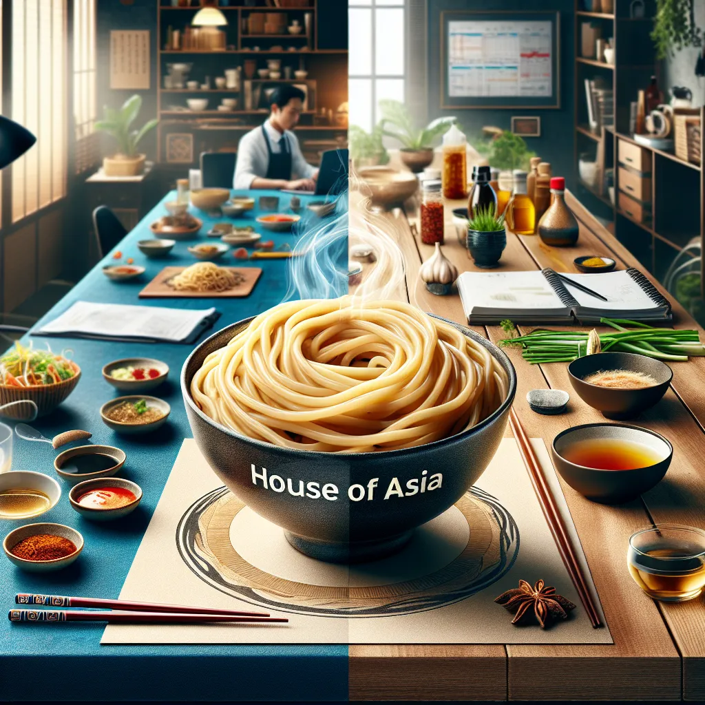 Smaki Azji w domu i biurze – odkryj makaron udon House of Asia